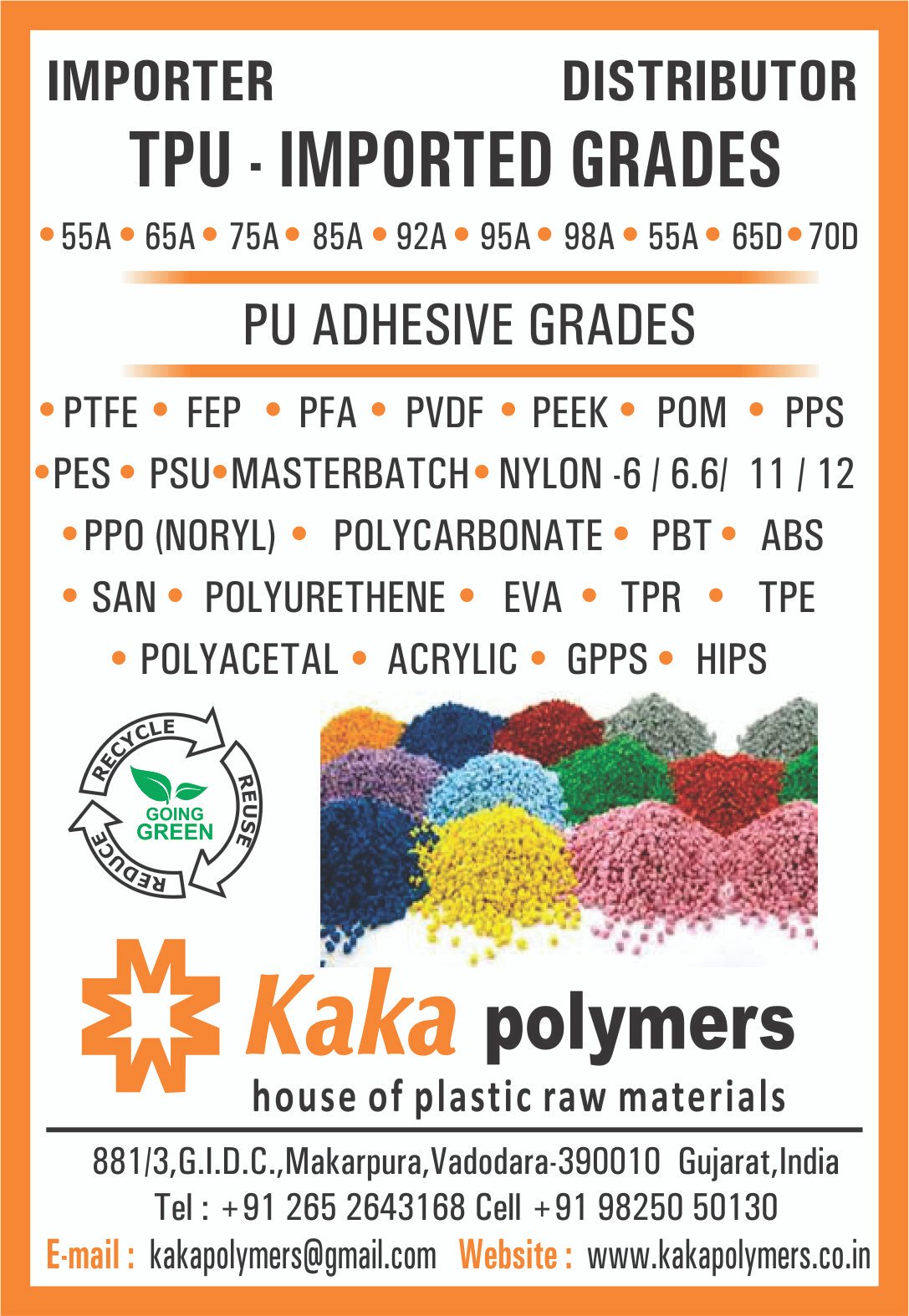 Image for KAKA POLYMERS..